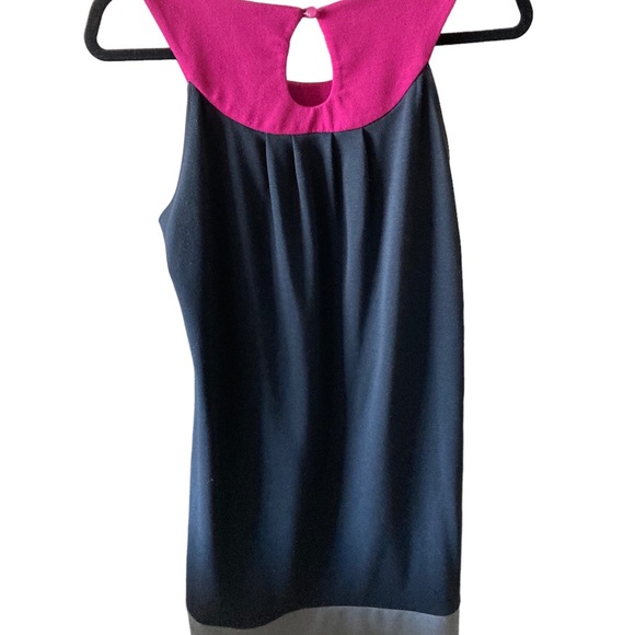 Zinc, Jumper Dress, Black, Hot Pink, Grey, Two Pockets,Read the Measurements - Picture 2 of 4